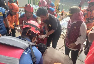 Bocah 3 Tahun Terpeleset Masuk Gorong-Gorong Saat Main Hujan di Jakbar (BPBD DKI Jakarta)