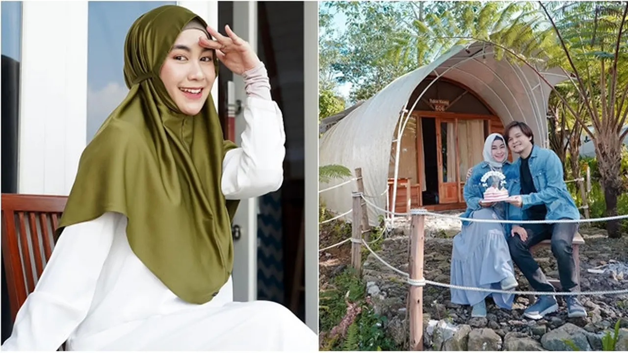 6 Momen Romantis Anisa Rahma Rayakan Ultah ke-31 Bareng Suami di Bandung