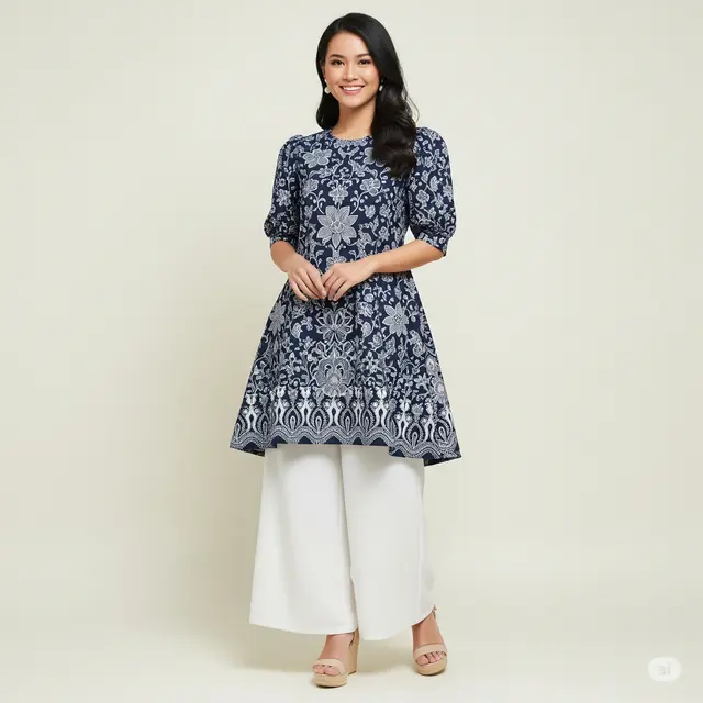 8 Baju Batik Lengan Puff untuk Acara Formal: Style Elegan dan Profesional
