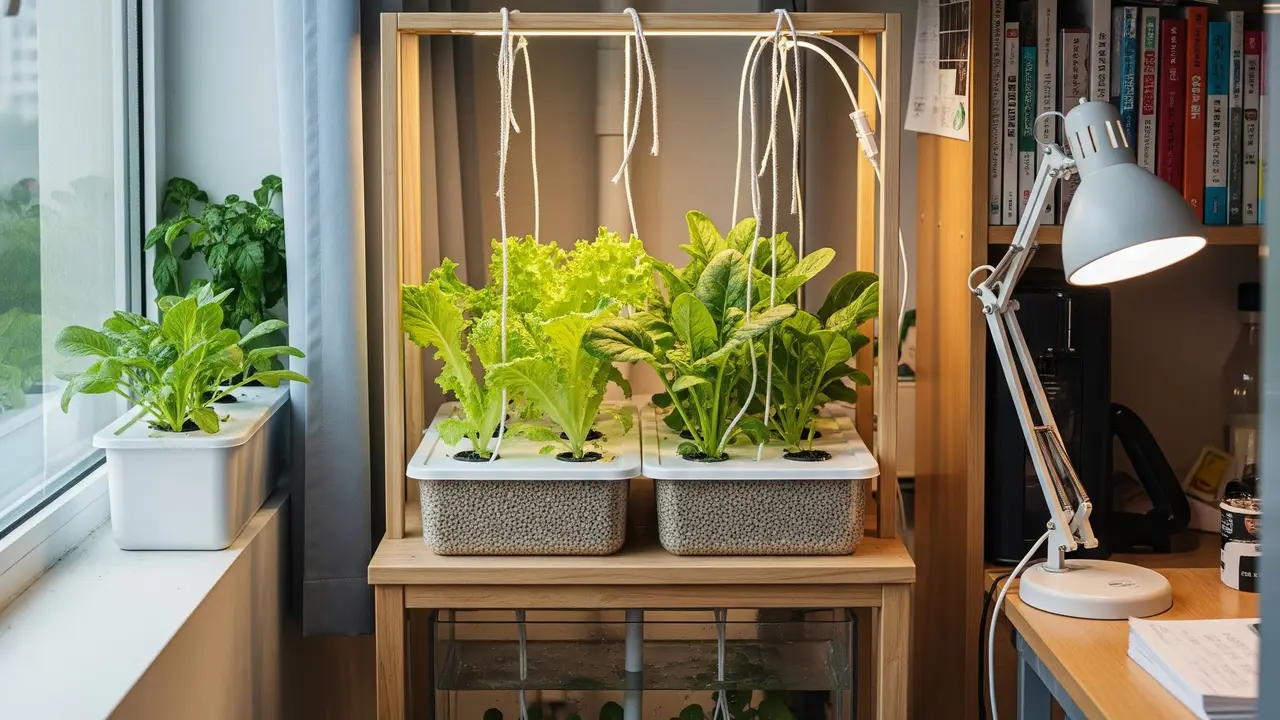 Kebun Hidroponik Minimalis di Kamar Kos Tanpa Ribet dan Tanpa Tanah