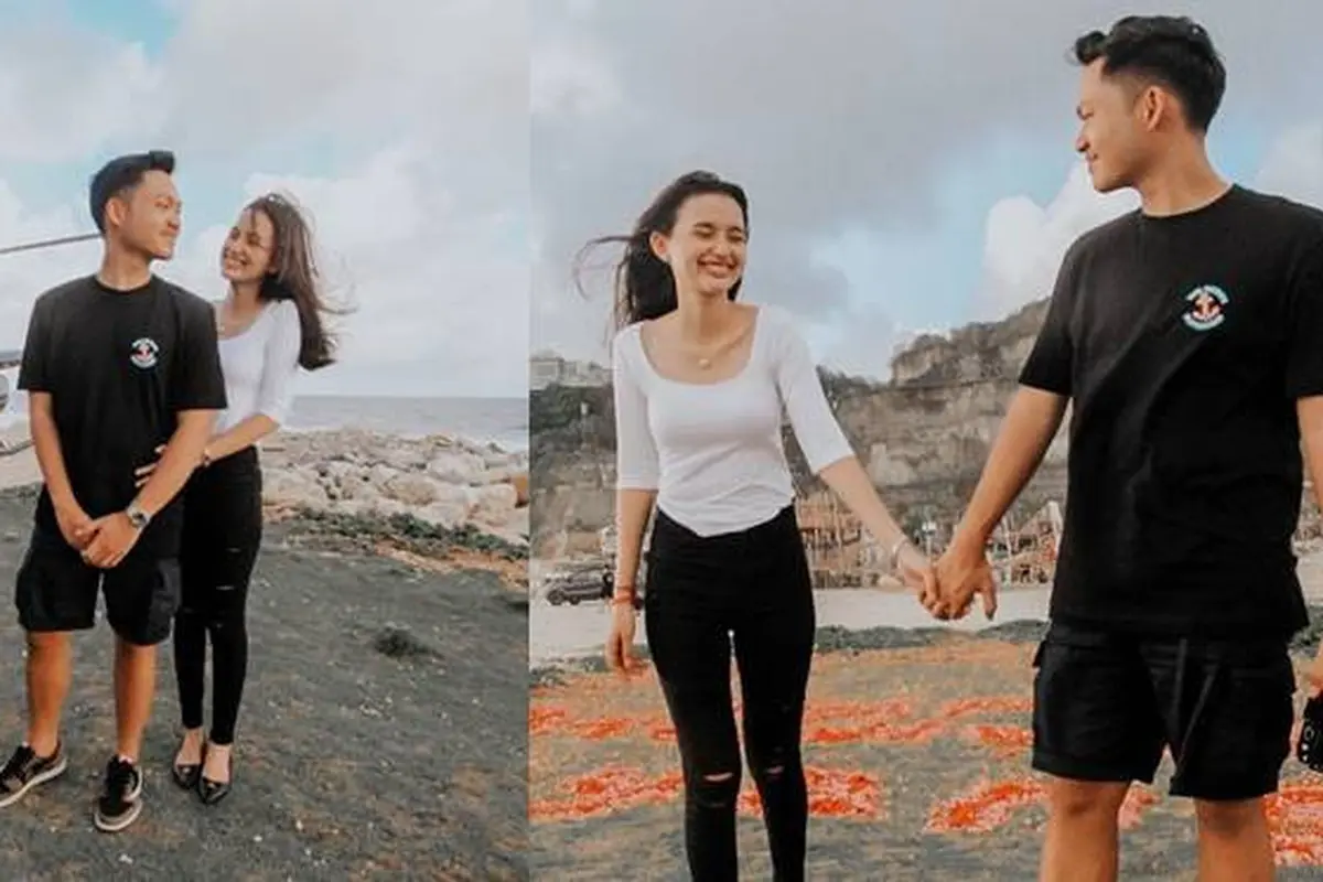 Setahun Pacaran, Ini 7 Momen Azriel Hermansyah Beri Kejutan Kepada Sarah Menzel