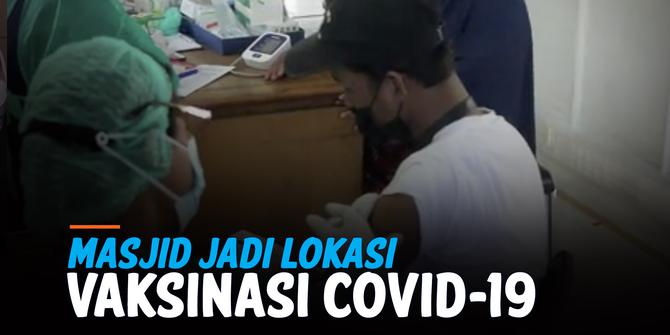 VIDEO: Perangi COVID-19, Masjid di Jakarta Jadi Lokasi Vaksinasi