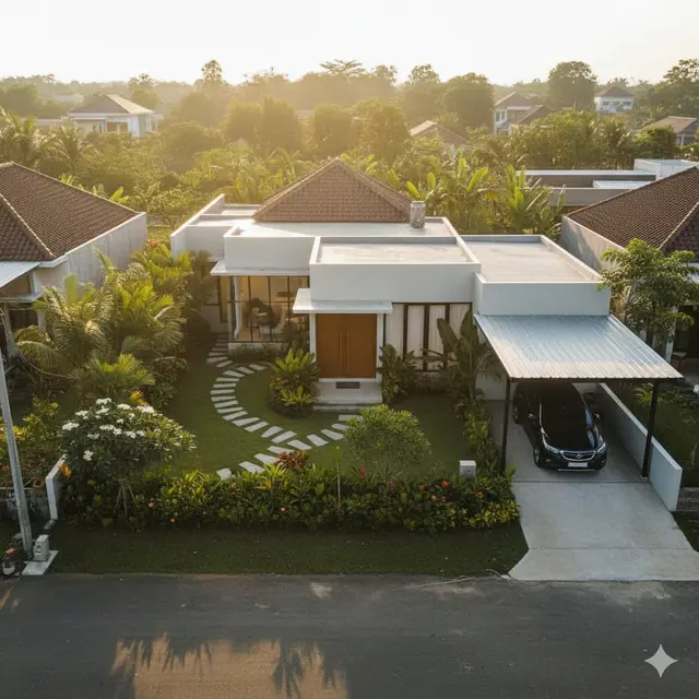 Desain Rumah Tipe 70