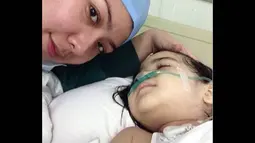 Berakhir sudah perjuangan Ashira Shalva melawan penyakit neuroblastoma di Guangzhou Modern Cancer Hospital, Cina. (instagram.com/prayforashira) 