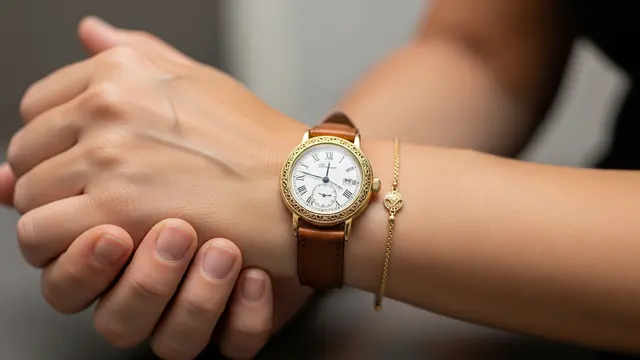 Model Jam Tangan yang Cocok Dipadukan dengan Gelang Emas/ Ilustrasi AI