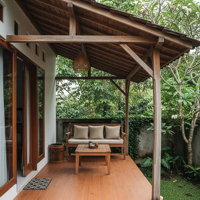 9 Model Rumah Teras Mungil tapi Adem, Nyaman dan Bikin Betah Bersantai