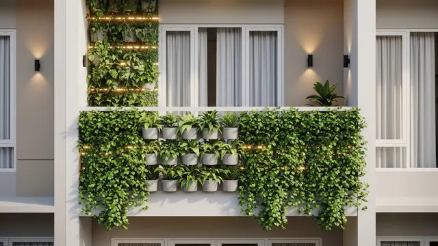 Konsep "Hutan Vertikal Minimalis"