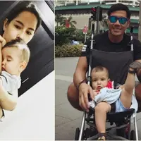 Vonny Cornelia dan Markus Henry dengan bayi yang sama (Instagram/Vonny-Markus)
