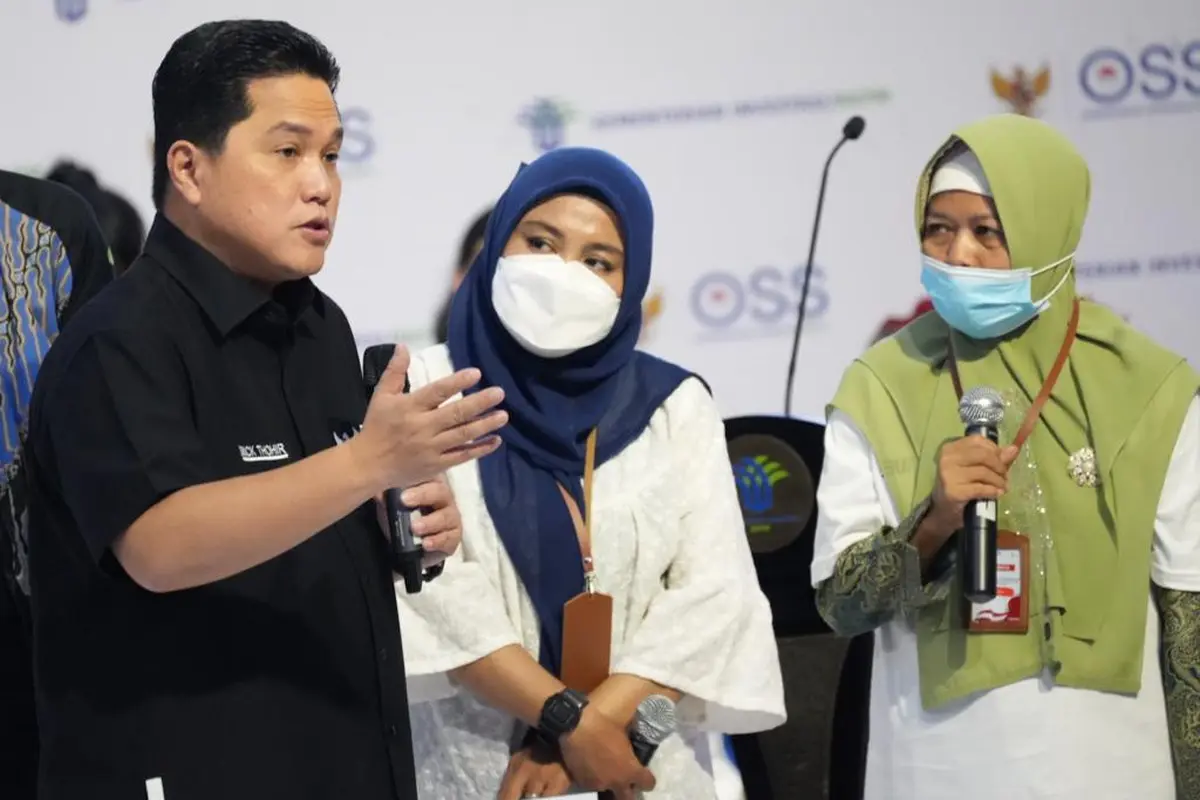 Menteri BUMN Erick Thohir