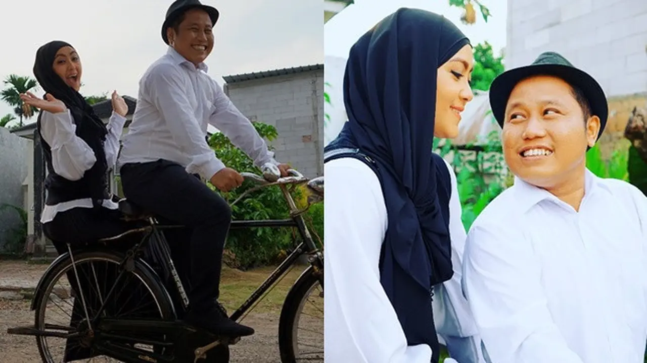 6 Potret Kemesraan Narji dan Istri yang Jarang Tersorot, Bak Pengantin Baru