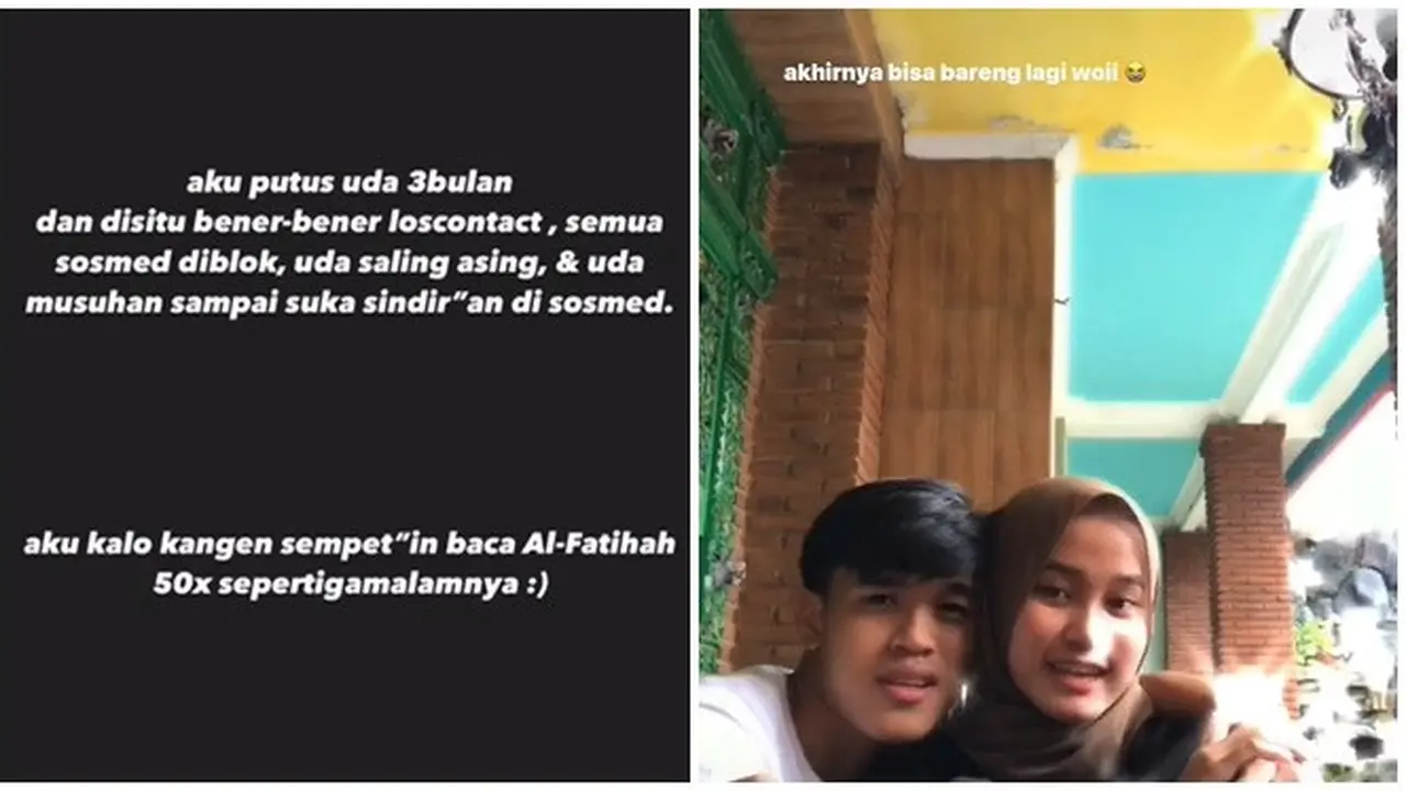 Pernah Saling Sindir, Kisah Wanita yang Balikan dengan Mantannya Ini Bikin Baper