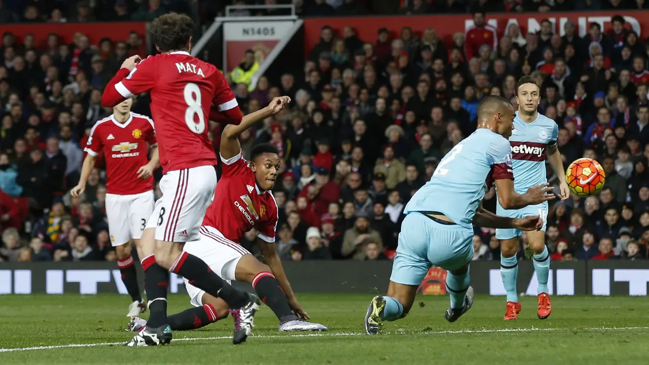 MU Vs West Ham (Liputan6.com)