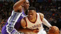 Rentetan Triple-double Westbrook Terputus, Thunder Tetap Menang