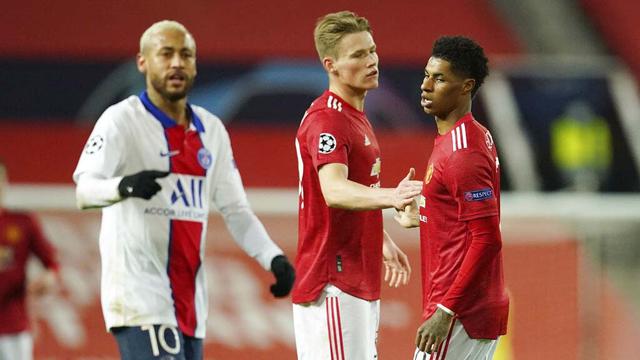 FOTO: Tampang Kusut Pemain Manchester United Usai Dibuat Babak Belur oleh PSG di Liga Champions