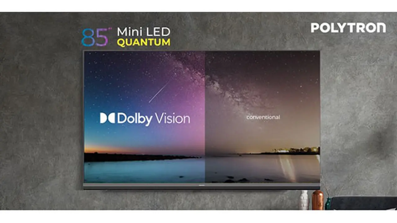 Polytron Mini LED Quantum 85-inch