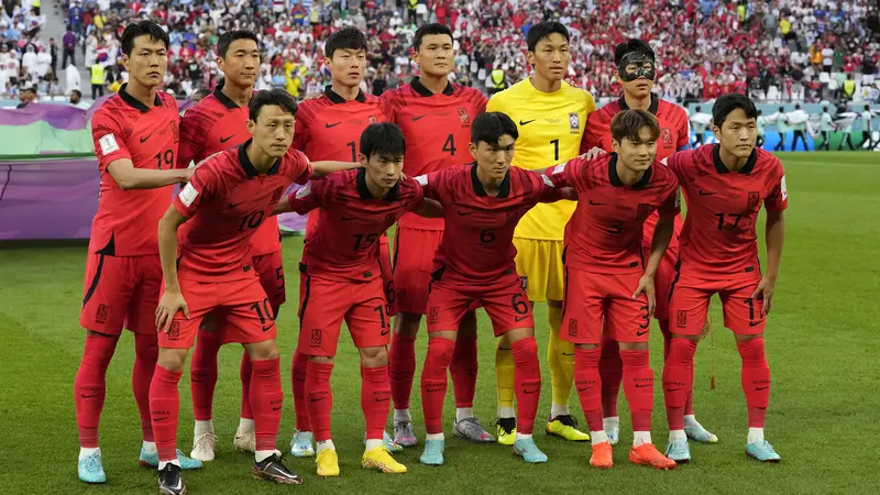 Timnas Uruguay vs Timnas Korea Selatan Grup H Piala Dunia 2022