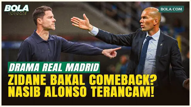 Real Madrid Krisis! Zidane Dipanggil Pulang, Posisi Xabi Alonso Terancam?