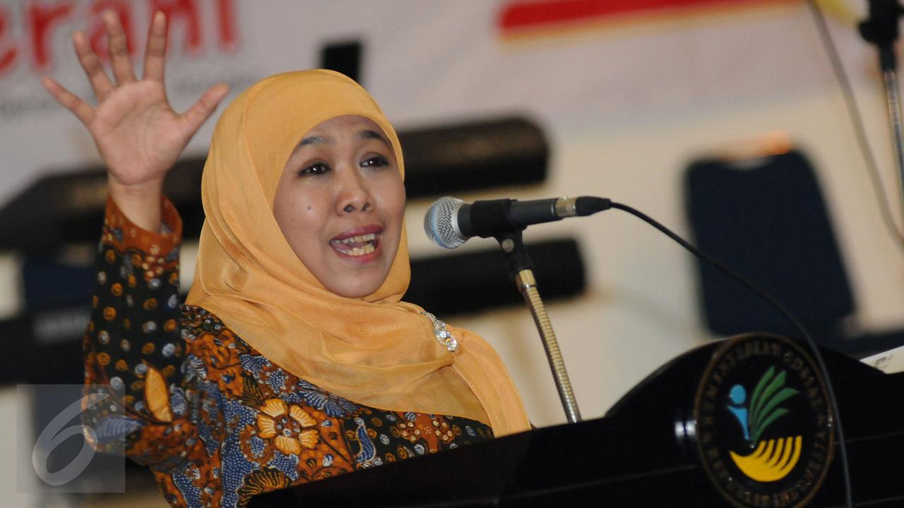 Mensos Khofifah Indar Parawansa 