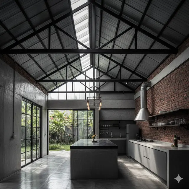 7 Model Atap Dapur Minimalis, Inspirasi Desain Fungsional dan Bergaya