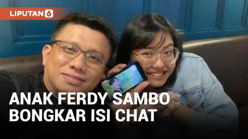 VIDEO: Rindu, Trisha Eungelica Bongkar Isi Chat dengan Ferdy Sambo