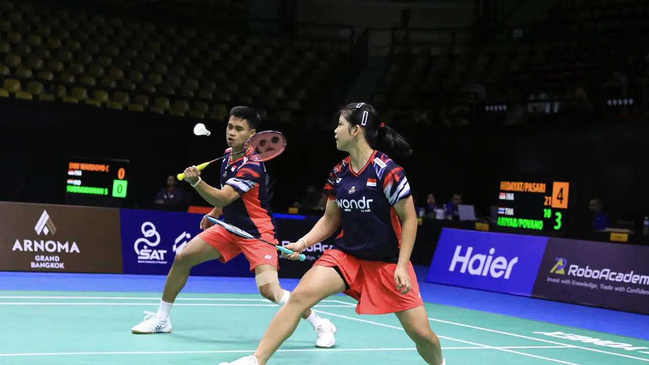 Jafar Hidayatullah/Felisha Alberta Nathaniel Pasaribu - Thailand Masters 2025 - Bulu Tangkis