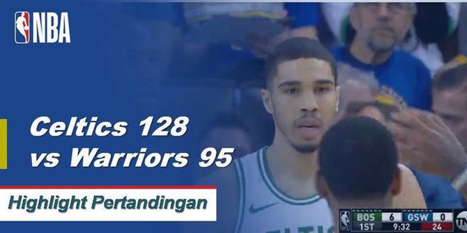 Cuplikan Pertandingan NBA : Celtics 128 vs Warriors 95