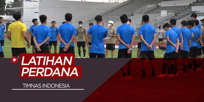 VIDEO: Timnas Indonesia Gelar Latihan Perdana Dengan Protokol Kesehatan yang Ketat