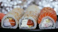 Sushi, makanan khas Jepang. (dok. pexels.com/Asnida Riani)