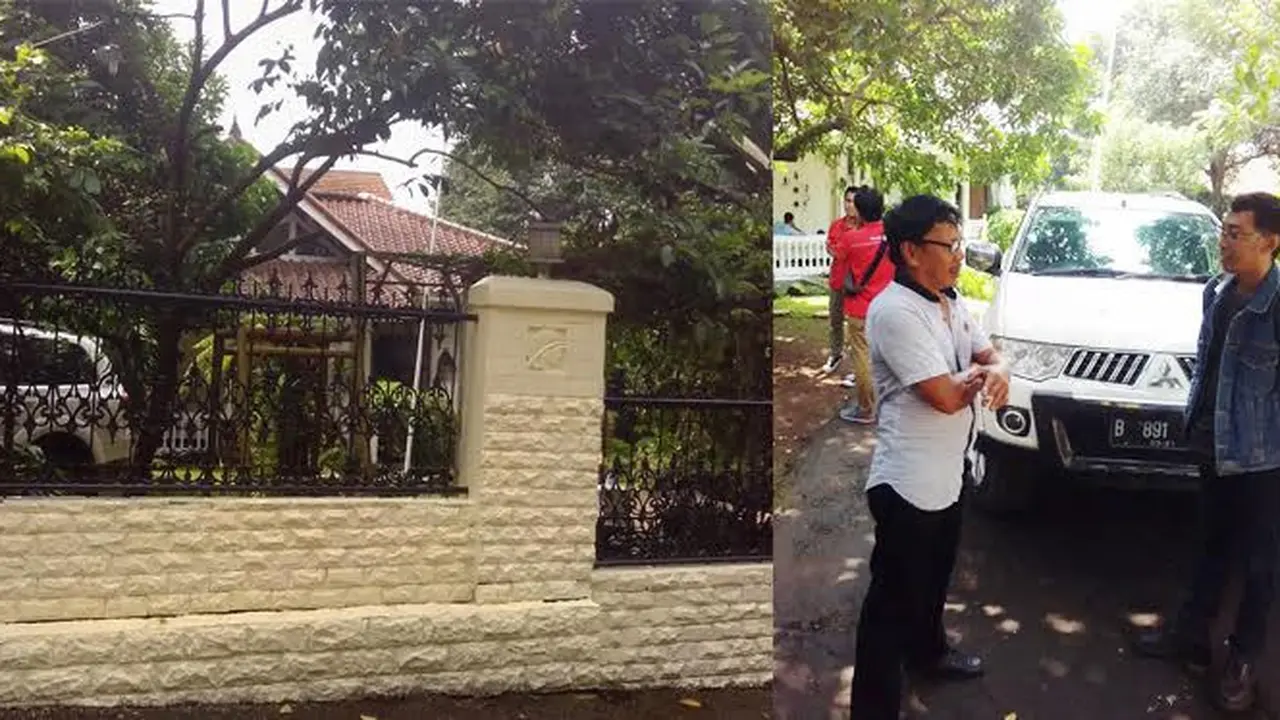 Suasana di rumah Andi Malarangeng 