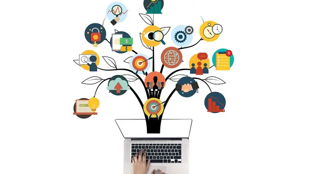 Ilustrasi branding bisnis