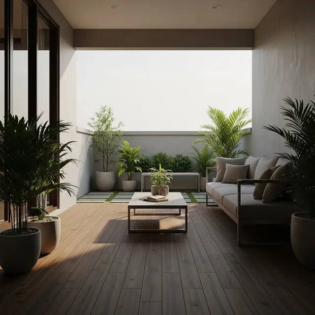 9 Desain Teras Rumah Minimalis Tanpa Halaman, Solusi Estetis dan Fungsional