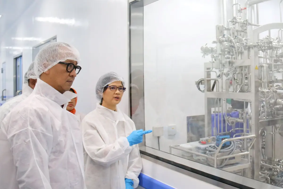 Menteri Perindustrian Agus Gumiwang Kartasasmita