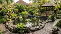 5 Cara Lindungi Kolam Ikan dari Predator Tanpa Merusak Keindahan Taman