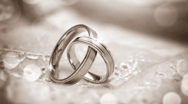 Ilustrasi cincin kawin