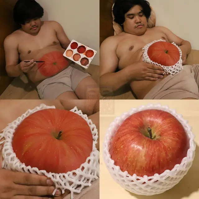6 Cosplay Low Budget Pakai Apel Ini Bikin Ketawa Geli