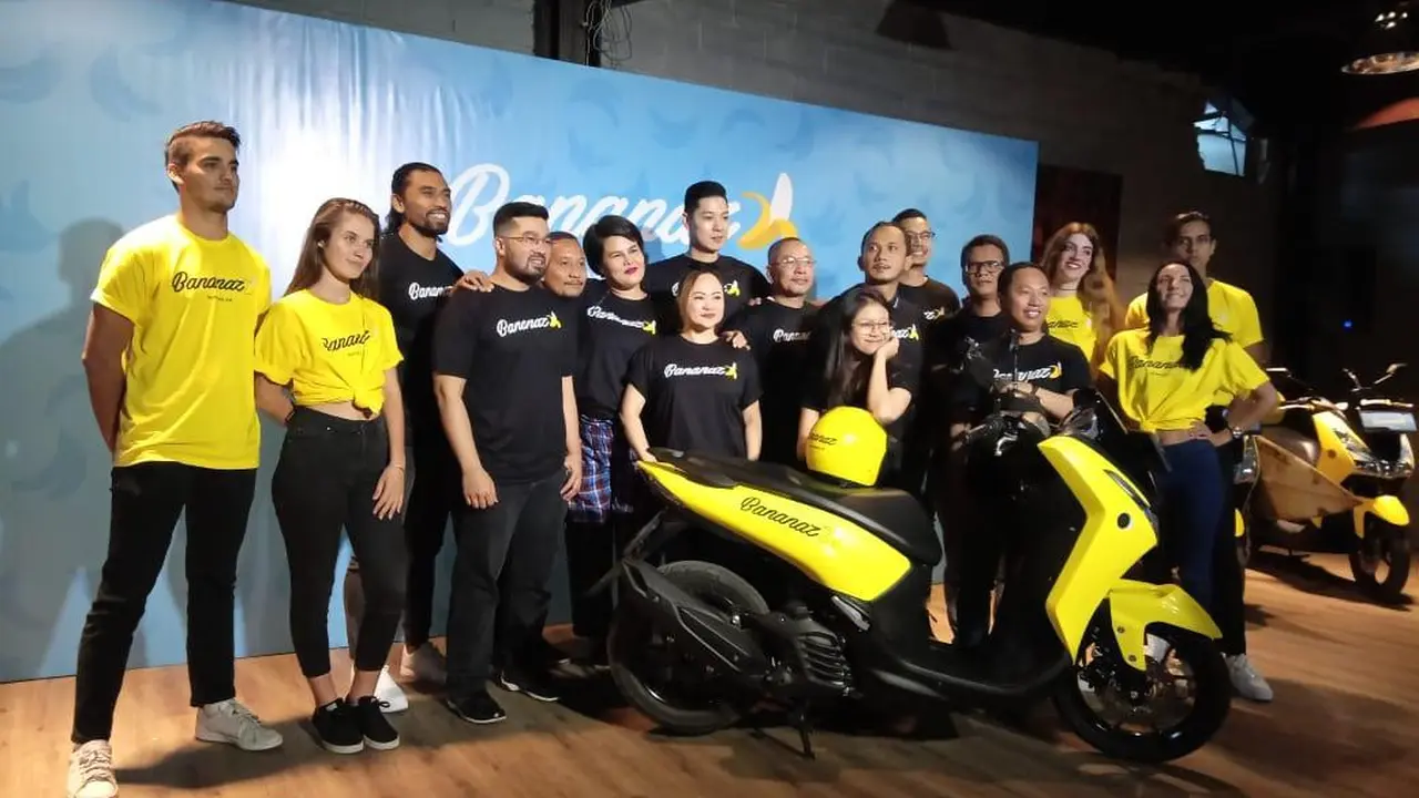 Bananz.co rental motor pertama di Indonesia