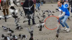 Dam Square merupakan alun-alun yang dibangun pada abad ke-13 dikelilingi gedung tua yang menjadi salah satu tujuan wisata gratis di Kota Amsterdam. (merdeka.com/Arie Basuki)