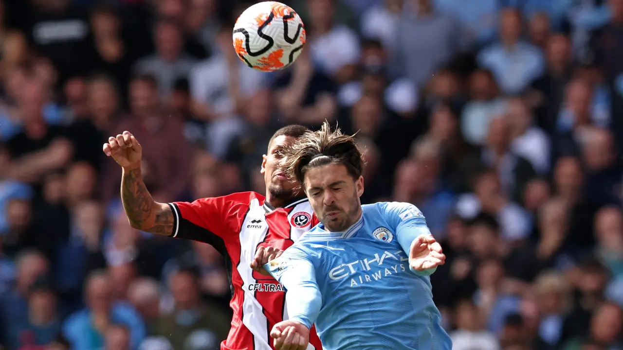 Jack Grealish - Sheffield United Vs Manchester City di Premier League 2023/2024