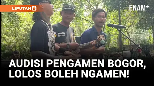 VIDEO: Ratusan Pengamen di Bogor Jalani Audisi Untuk Bisa Mengamen