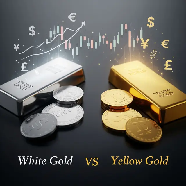 Emas Putih vs Emas Kuning untuk Investasi (Gemini AI)