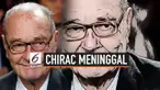 Mantan Presiden Prancis Jacques Chirac meninggal dunia di usia 86 tahun, Kamis (26/9). Beberapa tahun terakhir Chirac mengalami Alzheimer, sedangkan sejak 2005 ia menderita stroke ringan.