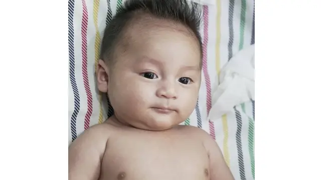 9 Potret Terbaru Kiano Tiger Wong Setelah Potong Rambut, Makin Menggemaskan