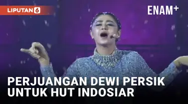 Dewi Persik Rela Pinggulnya Sakit Demi HUT Indosiar ke-28