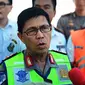 Kepala Korps Lalu Lintas Polri Irjen Royke Lumowa saat mengecek jalur mudik Lebaran 2018. (Liputan6.com/Nafiysul Qodar)