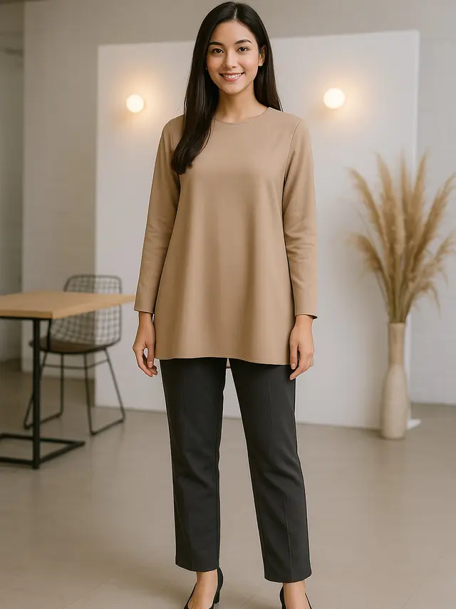 Model Tunik Agar Perut Tidak Buncit