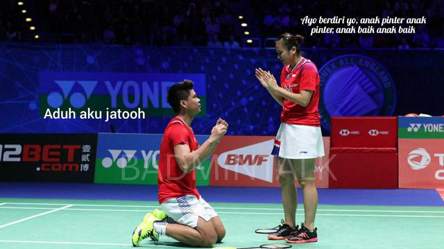 Foto Praveen Jordan dan Melati Daeva Oktavianti Diedit Jadi Meme Ini Lucu