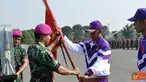 Citizen6, Surabaya: Komandan Pasmar-1 Brigadir Jenderal TNI (Mar) Tommy Basari Natanegara meresmikan dan melepas Kontingen Marwiltim pada upacara resmi Pelepasan atlet yang akan berlaga dalam event Porwiltim 2012, Senin (4/6). (Pengirim: Budi Abdillah)