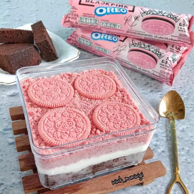 Resep dessert box oreo BLACKPINK. (dok. Cookpad @wiwik_mamiwigi)