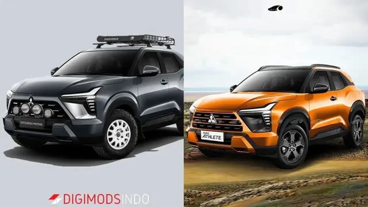 Kumpulan Potret Modifikasi Digital Mitsubishi XForce yang Bisa Jadi Sumber Inspirasi