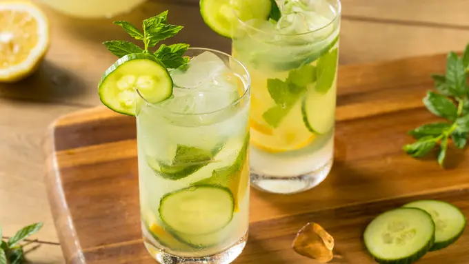 resep cucumber lemonade